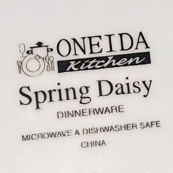 Oneida Spring Daisy Kitchenware  Very Beautiful - Picture 2 of 4